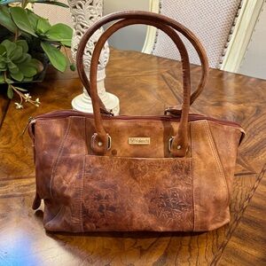 Valenchi Leather Satchel